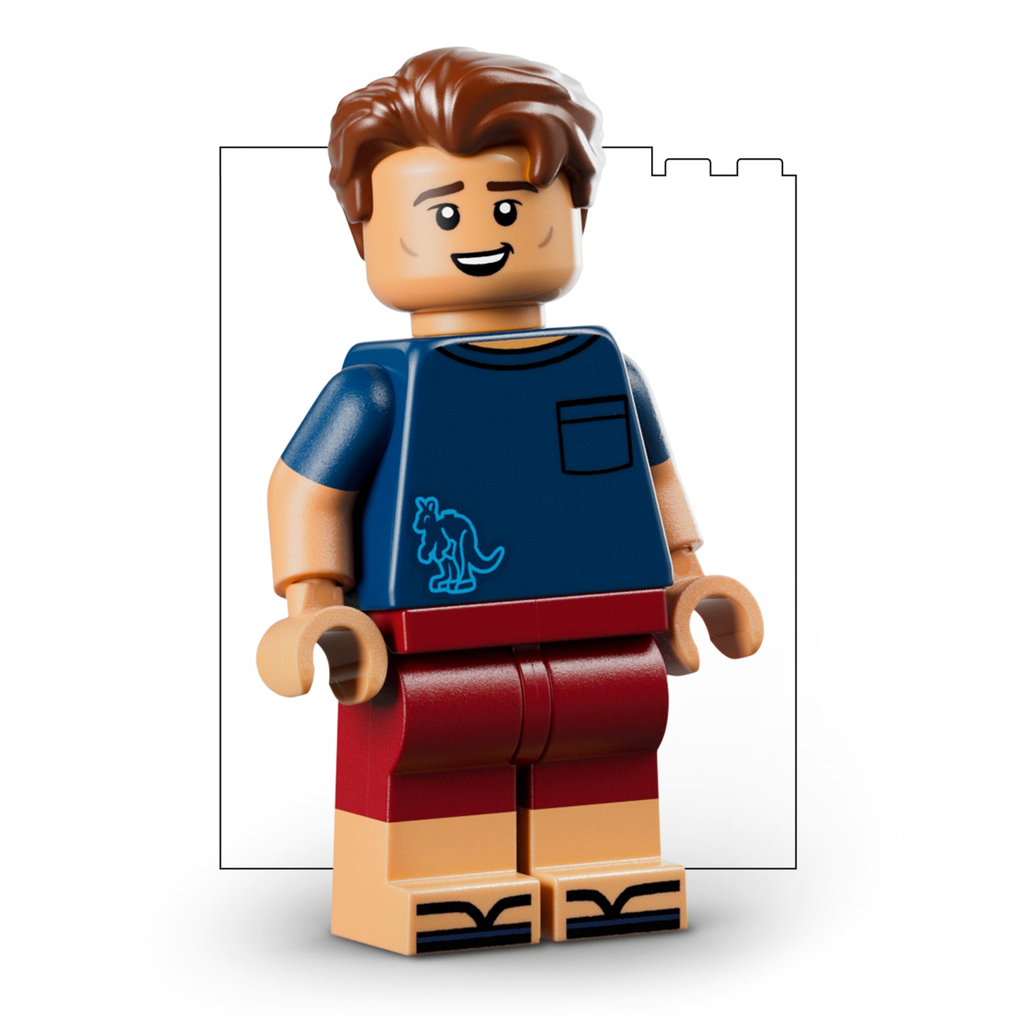 LEGO Editions McLaren Mastercard F1 Team Helm van Oscar Piastri - F1 Merchandise - Bouwpakket voor Kinderen met Formule 1 Coureur Minifiguur - Cadeau voor Jongens en Fans vanaf 14 Jaar 43017