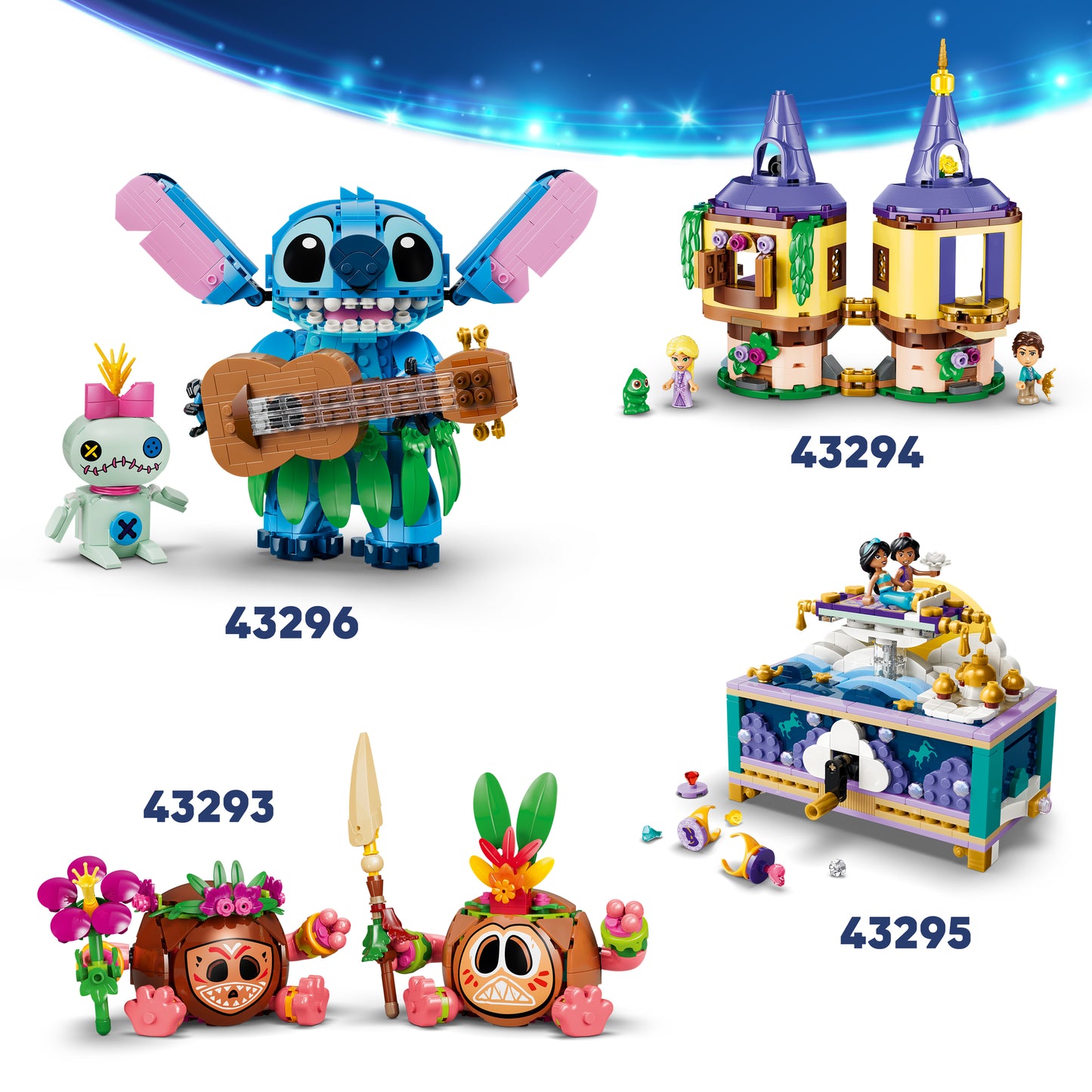 LEGO | Disney Vaiana Pua - Bouwbaar Dieren Speelgoed voor Kinderen met Bloem, Krab en Vlotstandaard - Kinderkamer Decoratie - Cadeau voor Meisjes en Jongens vanaf 9 Jaar en Filmliefhebbers - 43292