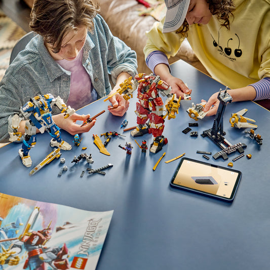 LEGO NINJAGO De Twee Torenhoge Mecha Speelgoed voor Kinderen - Bouwpakket met Actiefiguren Geïnspireerd op NINJAGO Legends De Nacht Valt - Cadeau voor Jongens en Meisjes Vanaf 12 Jaar - 71870