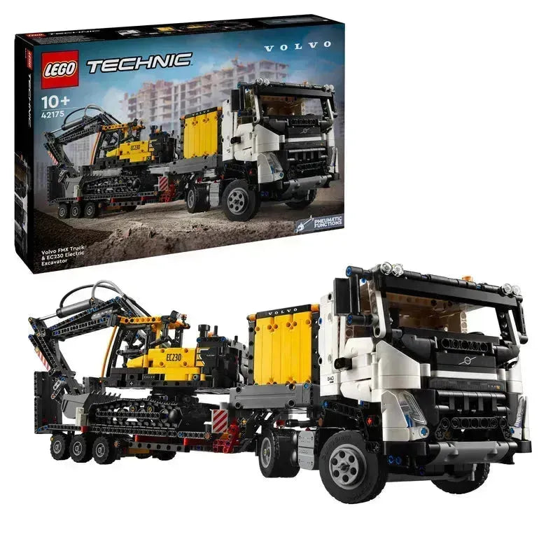 LEGO 42175 Volvo FMX truck & EC230 electric excavator