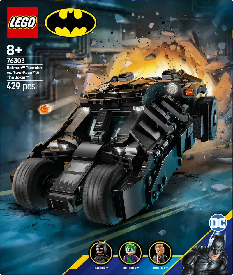 LEGO Batman Tumbler vs Two Face & The Joker 76303 Batman (Pre-Order: January 2025)