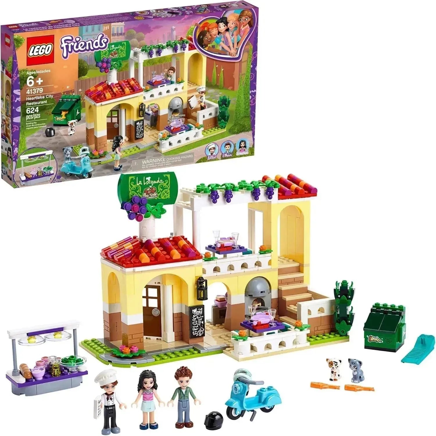 LEGO 41379 Heartlake City Restaurant: A tasty building experience