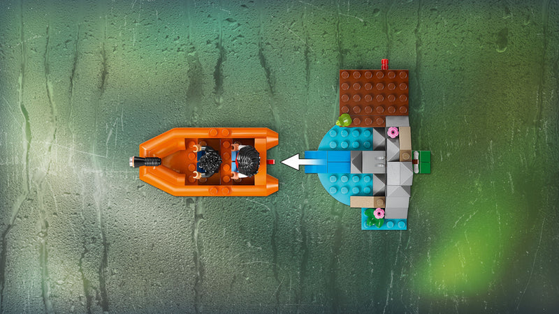 LEGO T. rex river escape 76975 Jurassic World