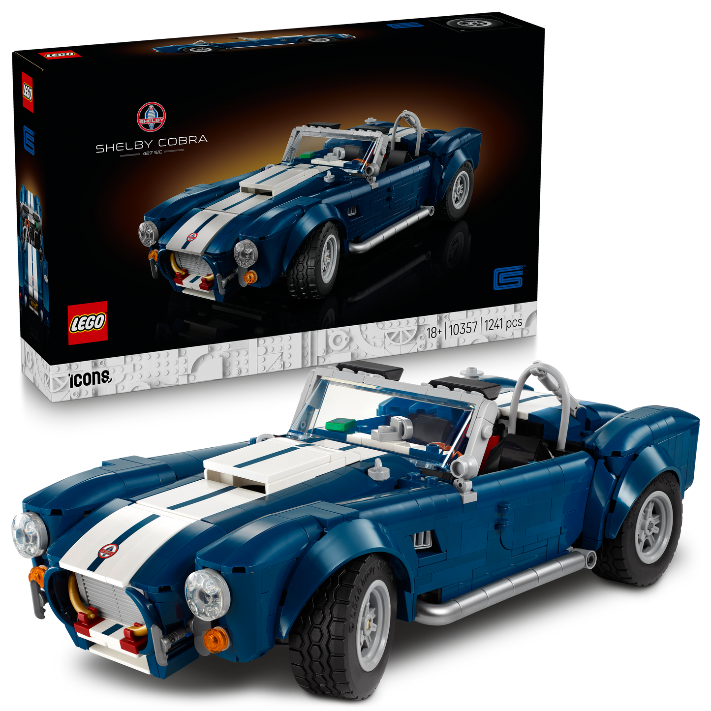 LEGO Shelby Cobra 427 S/C 10357 Icons