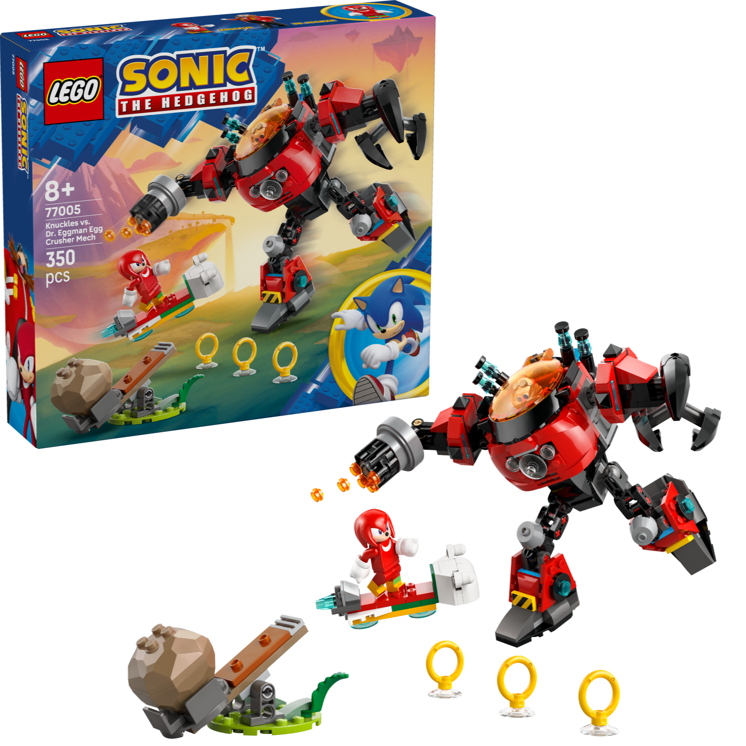 LEGO Knuckles Eggman 77005 Sonic – Labyrinth 2TTOYS - Main Image