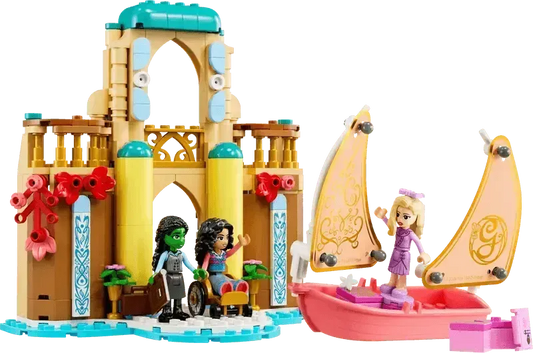 LEGO Glinda, Elphaba and Nessarose at Shiz University 75681 Wicked