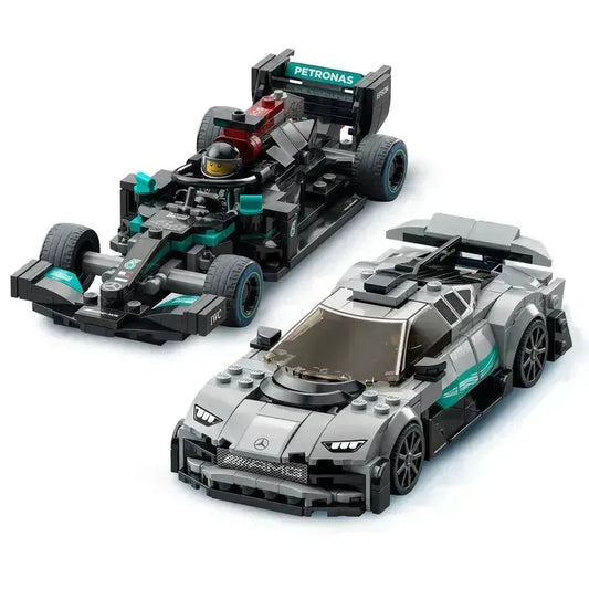 LEGO Mercedes-AMG Formula 1 W12 E Performance & Mercedes-AMG Project One 76909