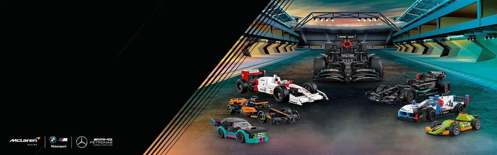 lego auto's, formule 1, vrachtwagens, racewagens en meer