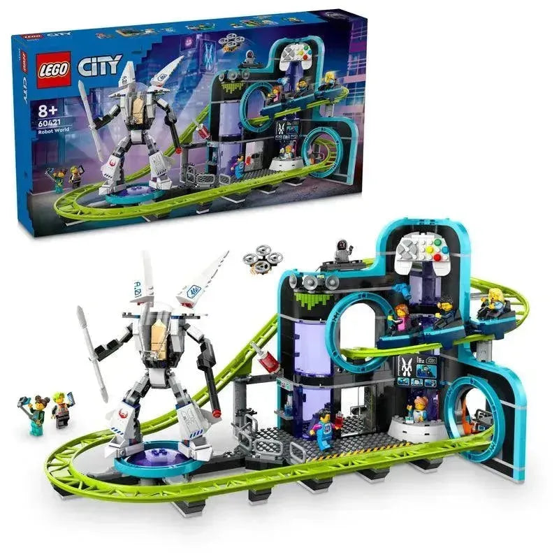 LEGO Roller Coaster in Robot World 60421 City - Main Image