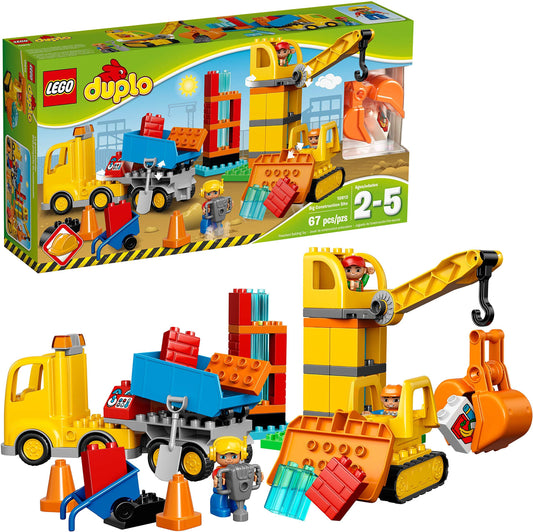 LEGO Big Construction Site 10813 DUPLO | 2TTOYS ✓ Official shop<br>