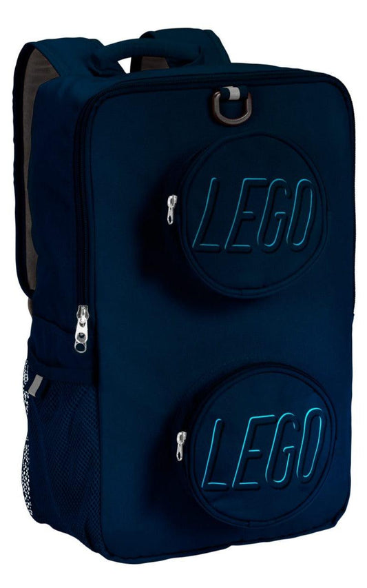 LEGO Brick Backpack Navy 5005523 Gear | 2TTOYS ✓ Official shop<br>