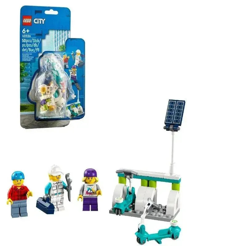LEGO 40526 Electric Scooters and Charging Station – Labyrinth