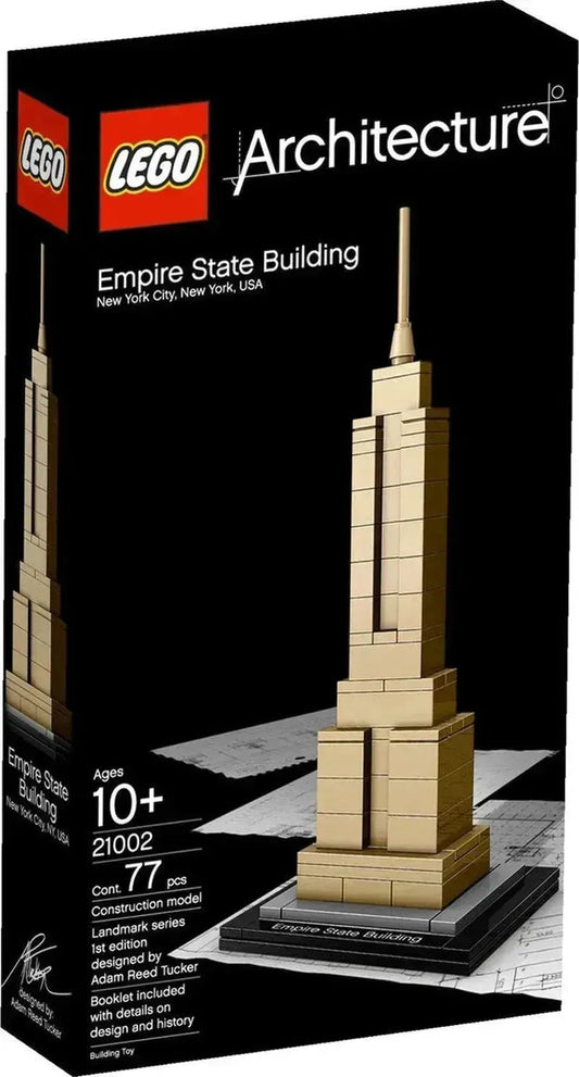 LEGO Empire State Building 21002 Architecture LEGO ARCHITECTURE @ 2TTOYS | Official LEGO shopđđ„° LEGO âŹ. 84.99