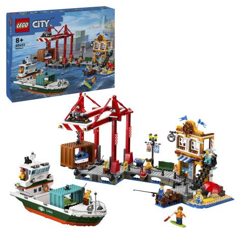 LEGO Haven met vrachtschip 60422 City (Pre-Order: verwacht juni) | 2TTOYS ✓ Official shop<br>