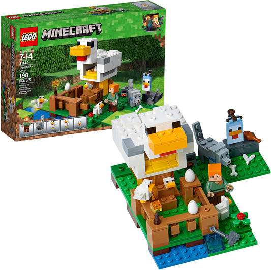 LEGO Kippenhok met kippen 21140 Minecraft | 2TTOYS ✓ Official shop<br>