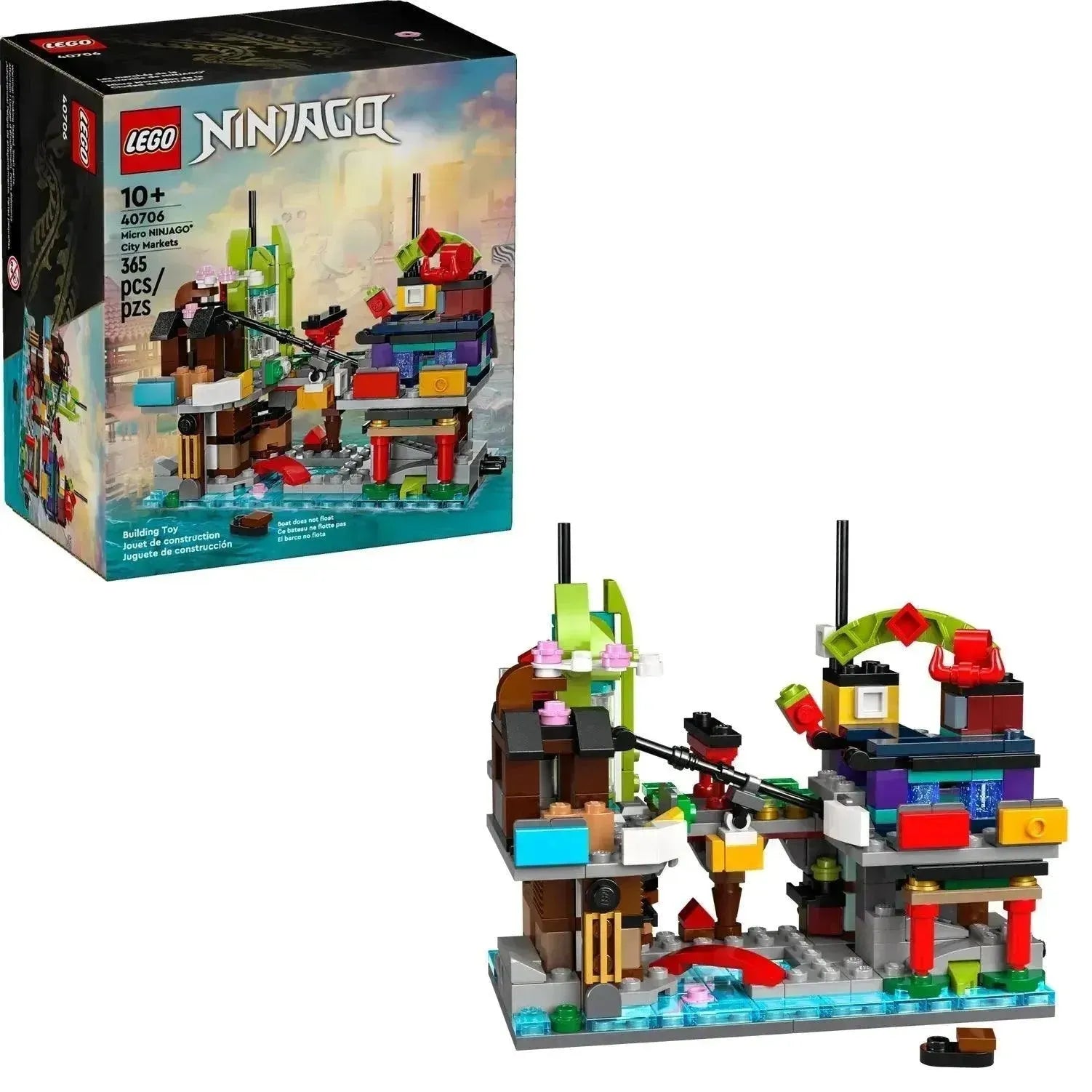 Micro Ninjago Lego Ninjago City Docks Speed Build 3553PCS NINJA