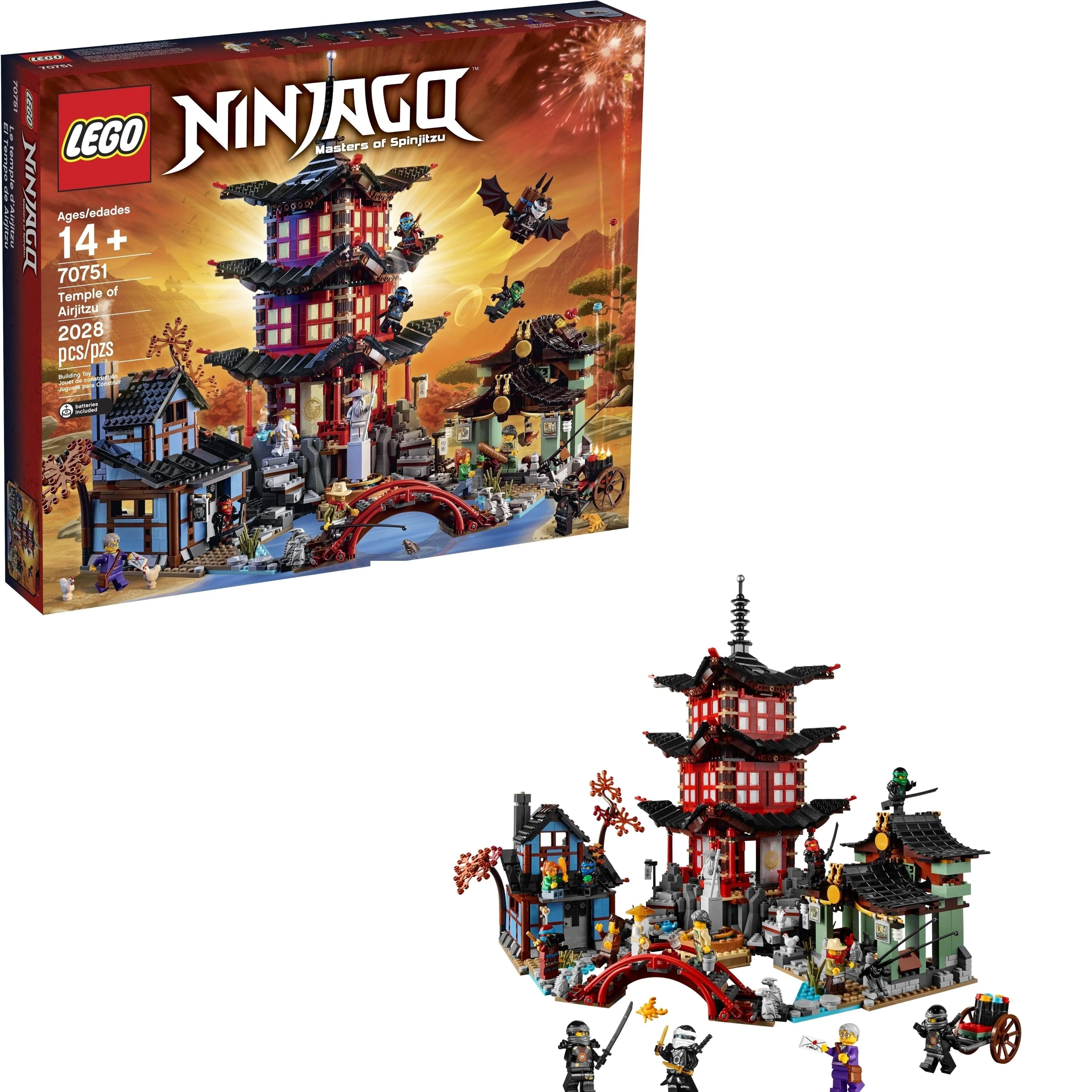 LEGO Ninjago Temple of Airjitzu 70751 Ninjago 2TToys – Labyrinth