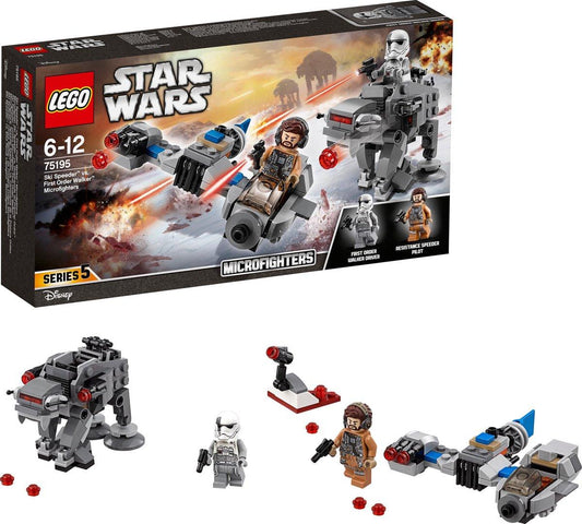 LEGO Ski Speeder vs. First Order Walker Microfighters 75195 Star Wars - MicroFighters | 2TTOYS ✓ Official shop<br>