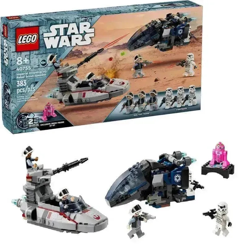 LEGO 40755 Imperial Dropship Rebel Scout Speeder: The Ultimate
