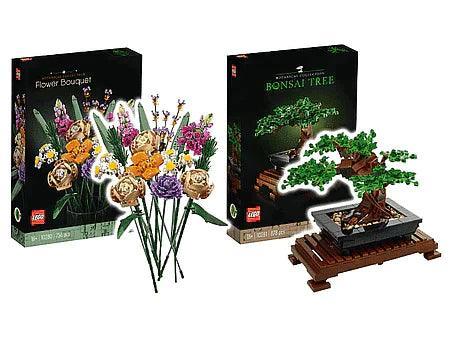 Combideal: LEGO 10280 & 10281 Bloemen en Bonsai van €. 119,99 voor €. 89,99 | 2TTOYS ✓ Official shop<br>
