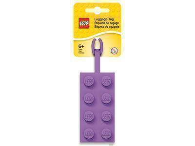 LEGO 2x4 Lavender Luggage Tag 5005620 Gear | 2TTOYS ✓ Official shop<br>