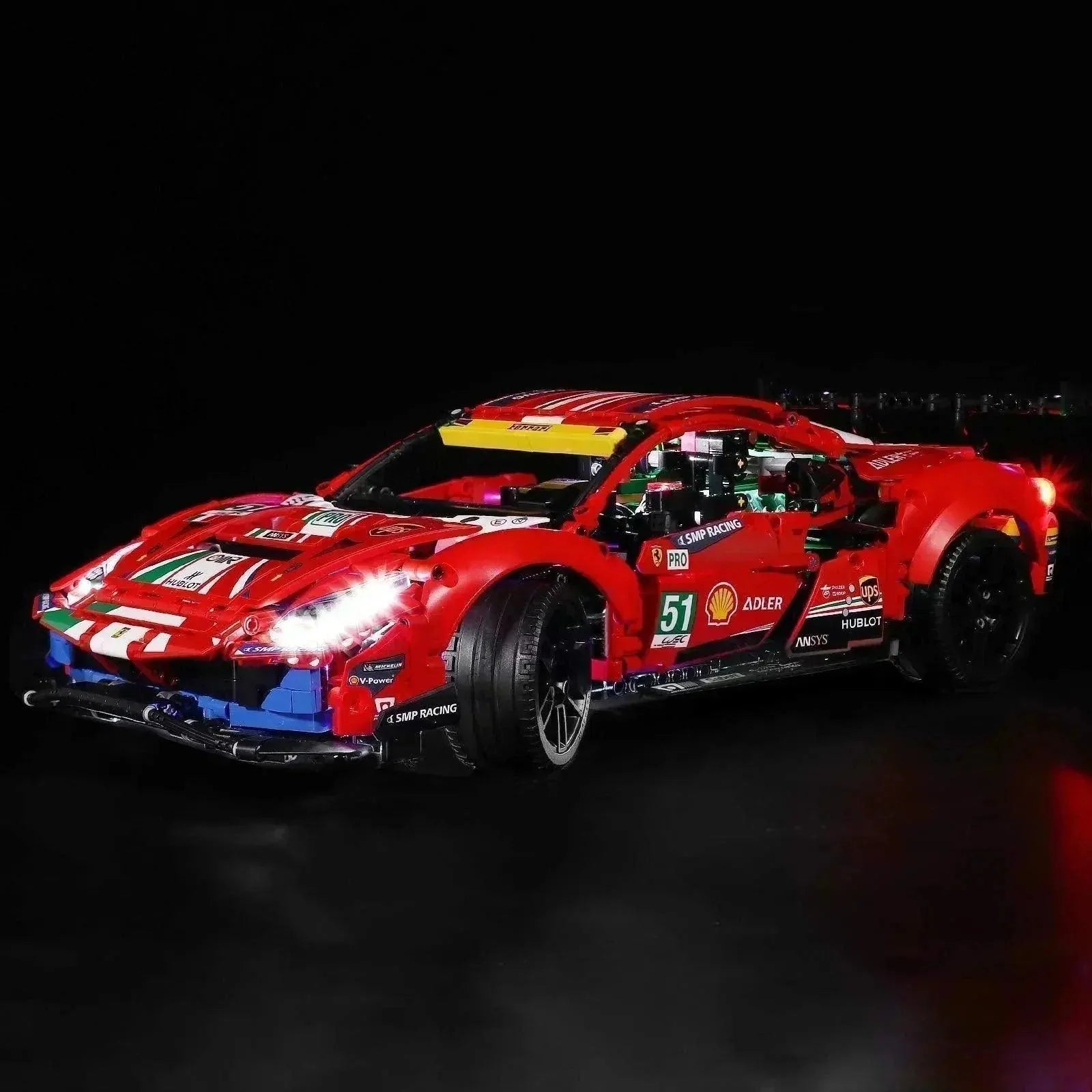 LEGO 42125 Ferrari 488 GTE lighting 2TTOYS ✓ Best price