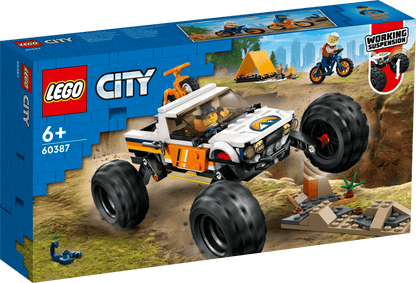 LEGO 4x4 offroad-avonturen 60387 City | 2TTOYS ✓ Official shop<br>