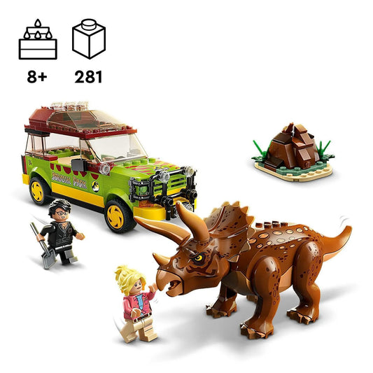 LEGO 76959 Triceraptops onderzoek LEGO JURASSIC WORLD @ 2TTOYS LEGO âŹ. 44.99