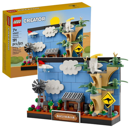 LEGO Ansichtkaart van Australië 40651 Creator | 2TTOYS ✓ Official shop<br>