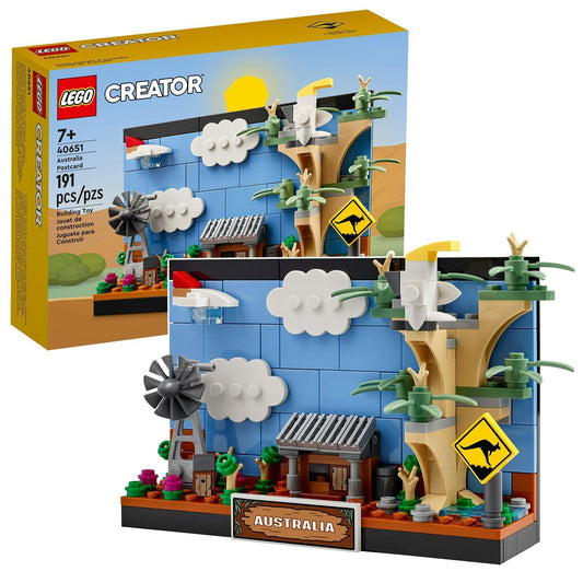 LEGO Ansichtkaart van Australië 40651 Creator | 2TTOYS ✓ Official shop<br>
