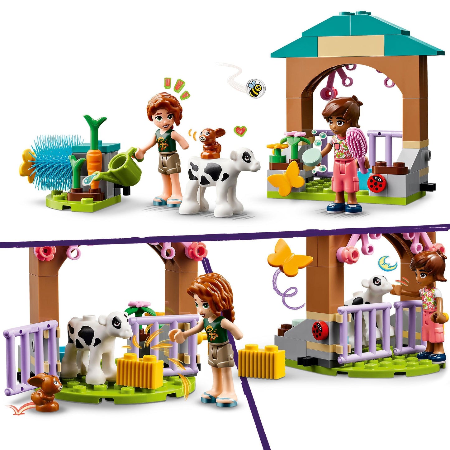 LEGO De kalfjes stal van Autumn 42607 Friends | 2TTOYS ✓ Official shop<br>
