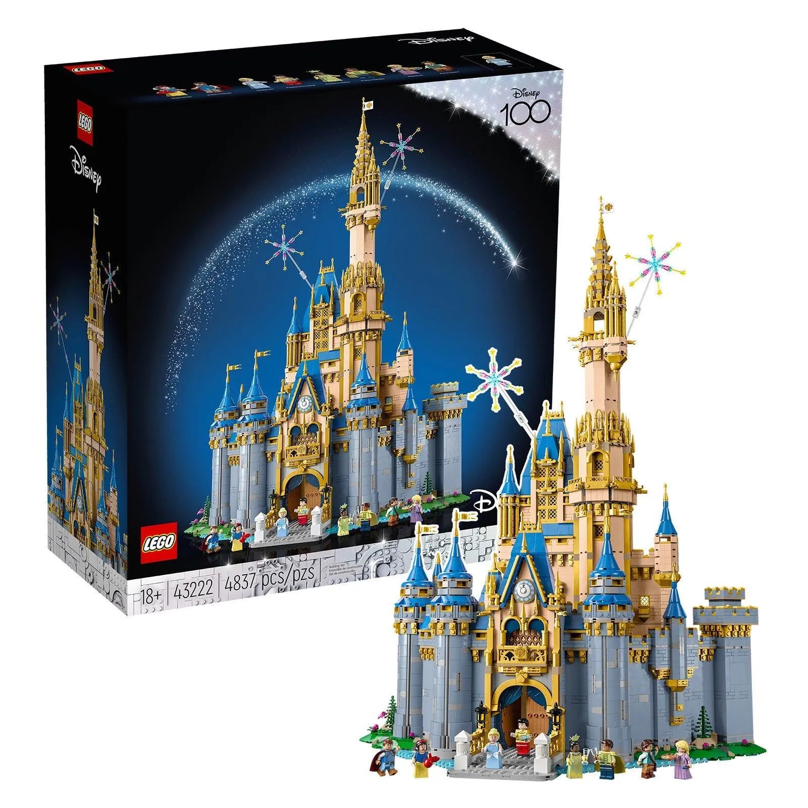 LEGO 43222 Disney Castle build the fairytale castle of Disney Land