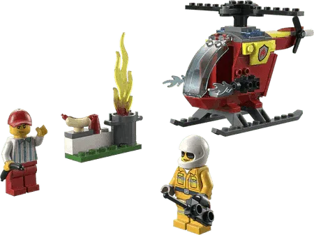 LEGO Fire Helicopter 60318 City LEGO CITY BRANDWEER @ 2TTOYS | Official LEGO shop😊🥰 LEGO €. 9.99