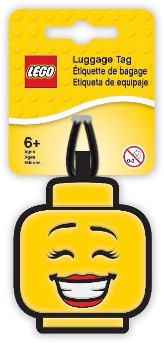 LEGO Girl Luggage Tag 5005617 Gear | 2TTOYS ✓ Official shop<br>