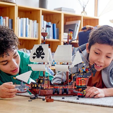LEGO Groot Piraten schip met 2 masten 31109 Creator 3-in-1 | 2TTOYS ✓ Official shop<br>