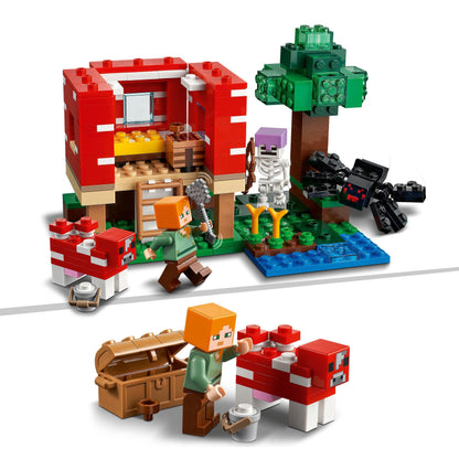 LEGO Het Paddenstoelenhuis 21179 Minecraft | 2TTOYS ✓ Official shop<br>