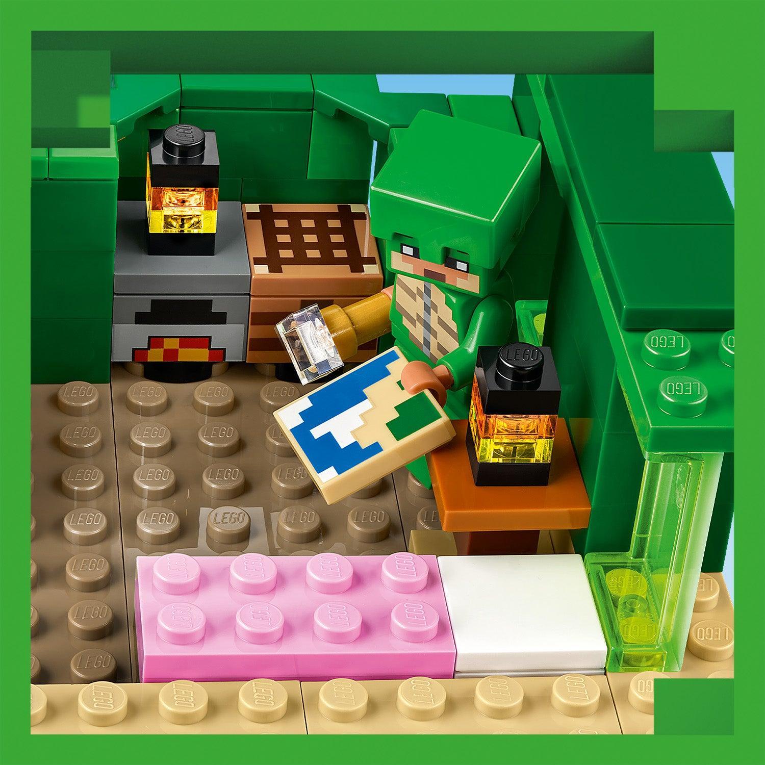 LEGO Het schildpadden strand huis 21254 Minecraft | 2TTOYS ✓ Official shop<br>
