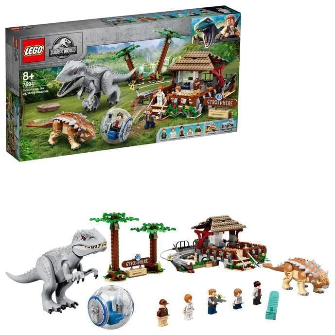 LEGO 75941 Indominus Rex Ankylosaurus dinosaur from Jurassic