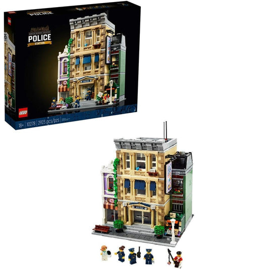 LEGO Modulair Politiebureau 10278 Creator Expert (€. 15,00 per week + €. 50,00 borg) | 2TTOYS ✓ Official shop<br>