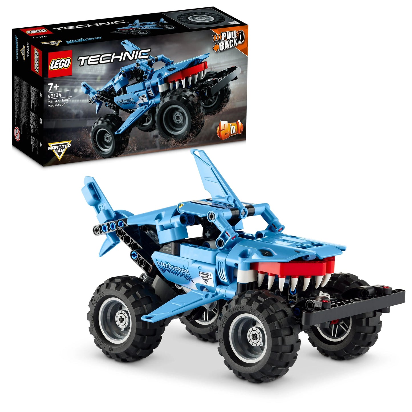 LEGO Monster Jam Truck Megalodon 42134 Technic LEGO TECHNIC @ 2TTOYS | Official LEGO shop😊🥰 LEGO €. 19.99