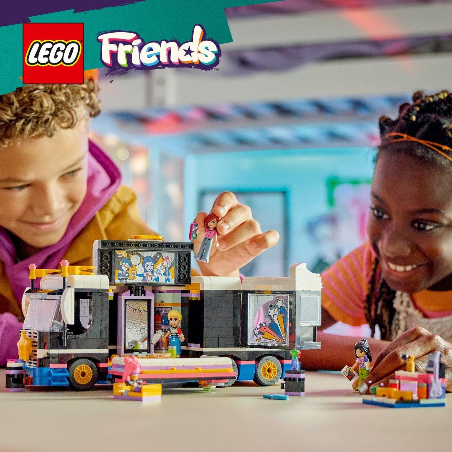 LEGO Pop ster muziek bus 42619 Friends | 2TTOYS ✓ Official shop<br>