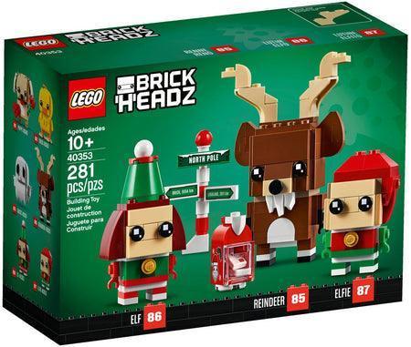 LEGO Rendier, Elf and Elfie 40353 BrickHeadz | 2TTOYS ✓ Official shop<br>
