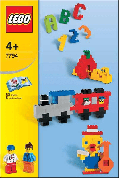 LEGO {Set with two minifigs} 7794 Make and Create | 2TTOYS ✓ Official shop<br>