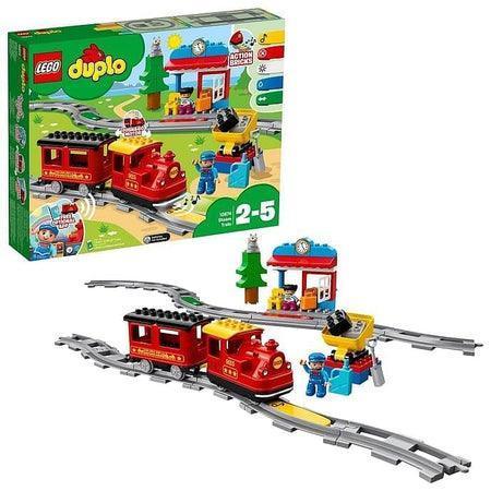 LEGO Stoomtrein trein met motor en rails 10874 DUPLO | 2TTOYS ✓ Official shop<br>