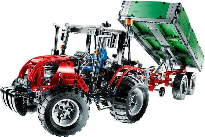 lego fahrradanhänger LEGO Traktor mit Anhänger 8063 Technic – Labyrinth 2TTOYS