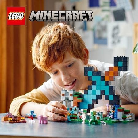 LEGO Uitvalbasis zwaard 21244 Minecraft | 2TTOYS ✓ Official shop<br>