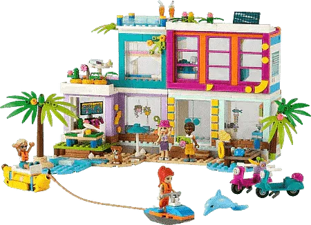 LEGO Vacation Beach House 41709 Friends LEGO FRIENDS @ 2TTOYS | Official LEGO shop😊🥰 LEGO €. 59.48