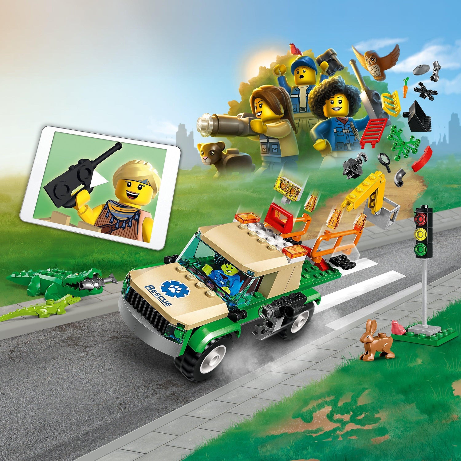 LEGO Wild Animal Rescue Missions 60353 City | 2TTOYS ✓ Official shop<br>