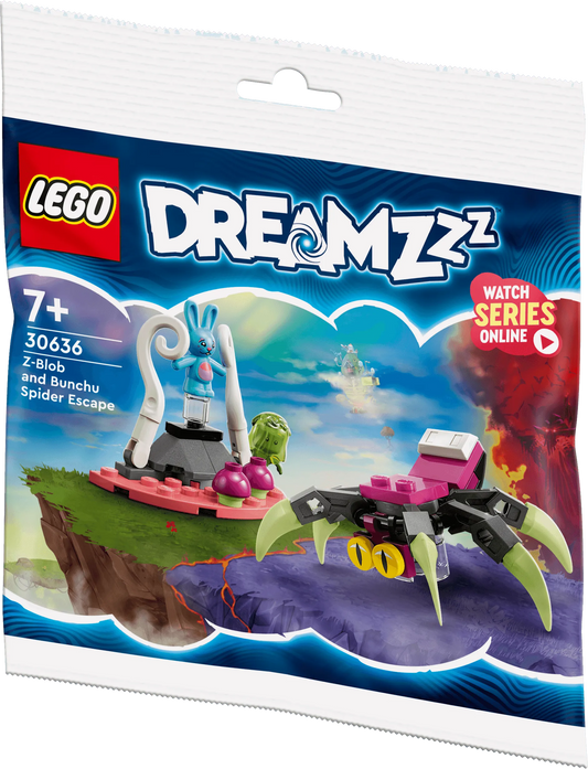 LEGO Z-Blob and Bunchu Spider Escape 30636 Dreamzzz LEGO @ 2TTOYS | Official LEGO shop😊🥰 LEGO €. 9.99