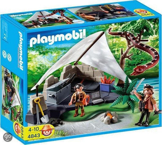 Playmobil Uitvalsbasis Van De Schattenjagers 4843 Special Plus | 2TTOYS ✓ Official shop<br>